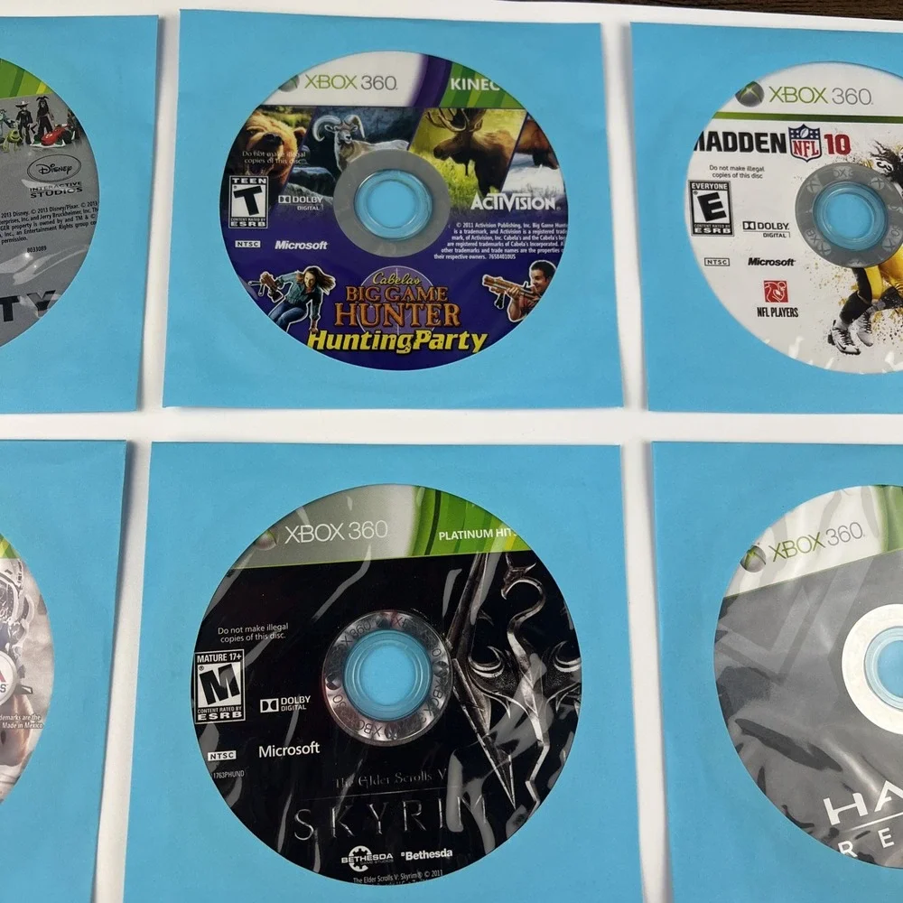 Multi Platform Loose Discs Video Game - Lot Of 50 - AS IS Untested Scratches #5
